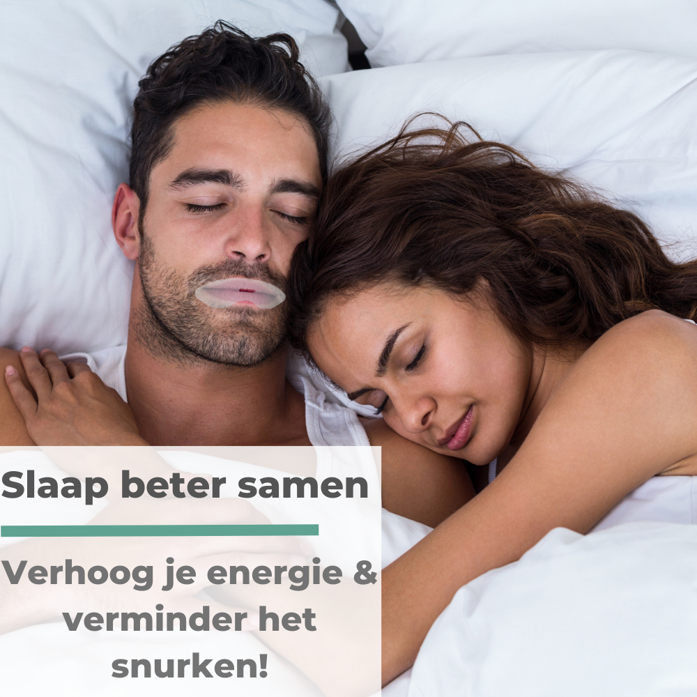 SleepStrips - Premium Anti-Snurk Mondpleisters (30 stuks) | Voor een Rustige, Snurkvrije Nacht